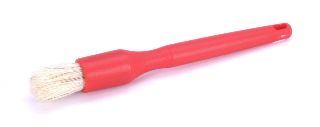 5pcs Plastic Round Detail Brush Set Including Crevice Brush
